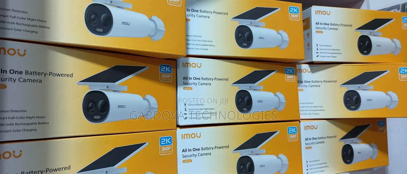 Imou Cell 3c – (3mp) Solar + Battery Security Camera | Brand New