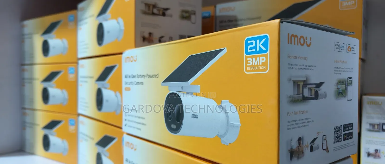 Imou Cell 3c – (3mp) Solar + Battery Security Camera | Brand New