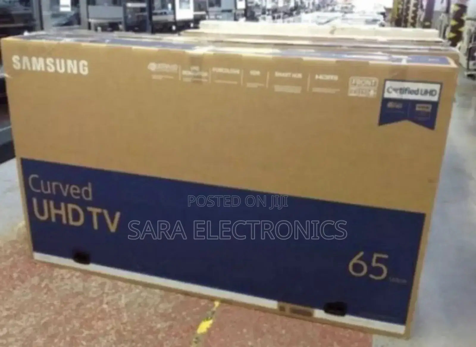 ♧Samsung 65" Inch Curved Uhd Android Tv ♧New Model ♧Free Delivery