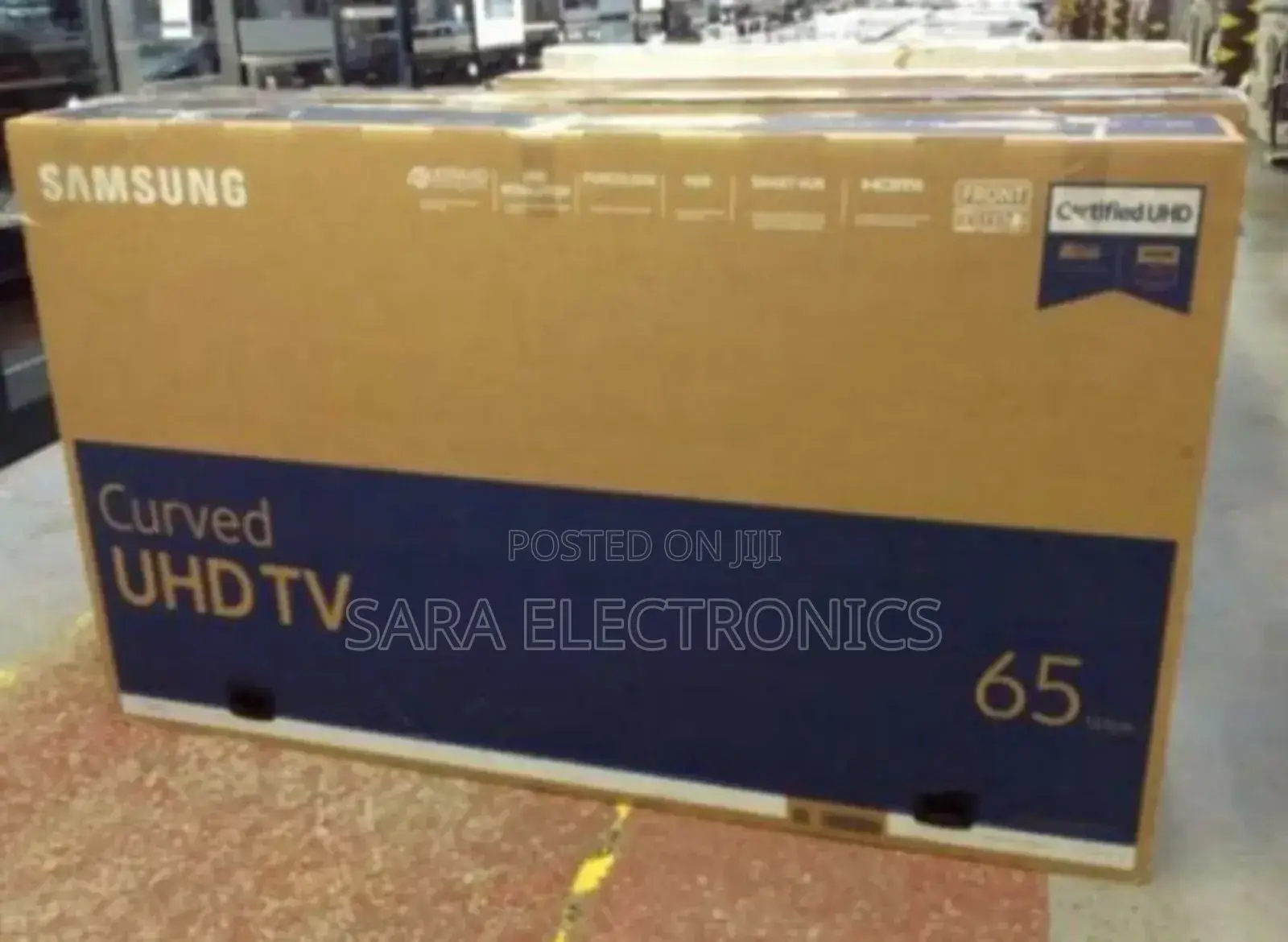 ♧Samsung 65" Inch Curved Uhd Android Tv ♧New Model ♧Free Delivery