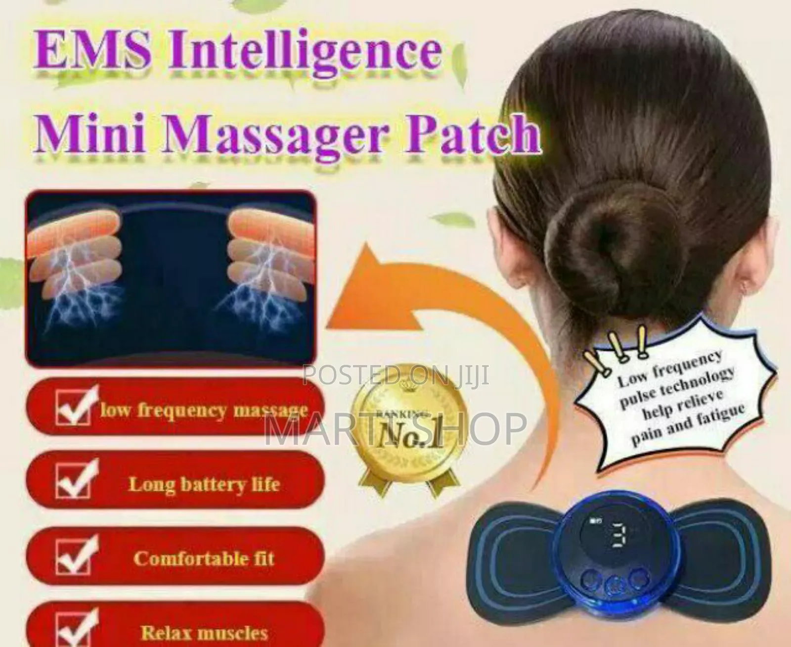 Ems Smart Mini Massager Patch