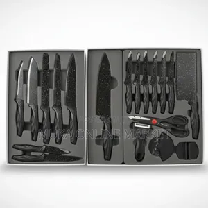 Photo - 18-piece Granite Knife Set