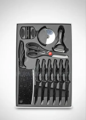 18-piece Granite Knife Set