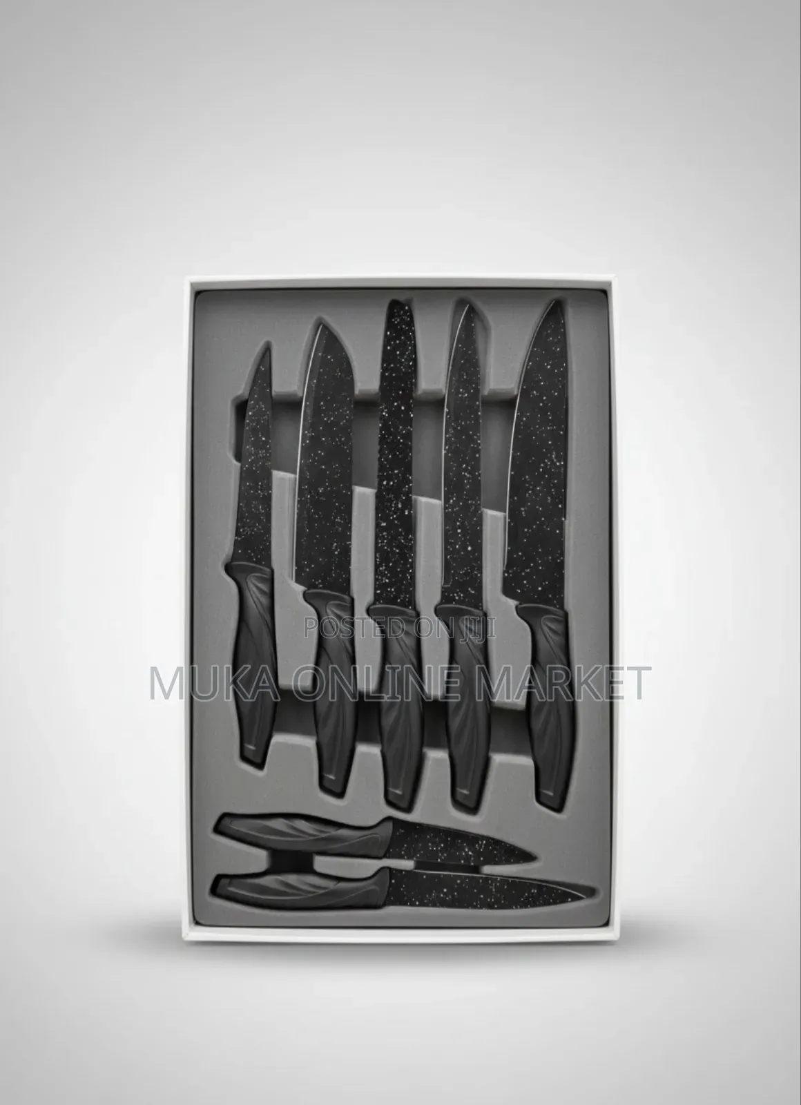18-piece Granite Knife Set