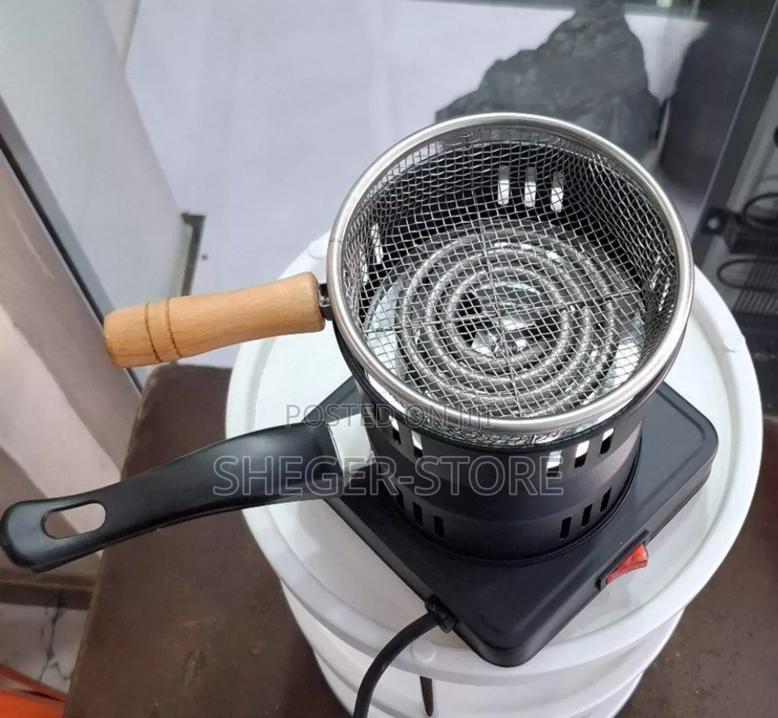 Orginal Electric Charcoal Burner (ጊዜና ጉልበትዎን ይቆጥቡ)