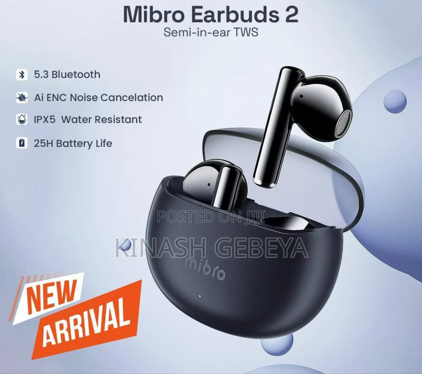 Original Xiaomi Mibro Earbud 2