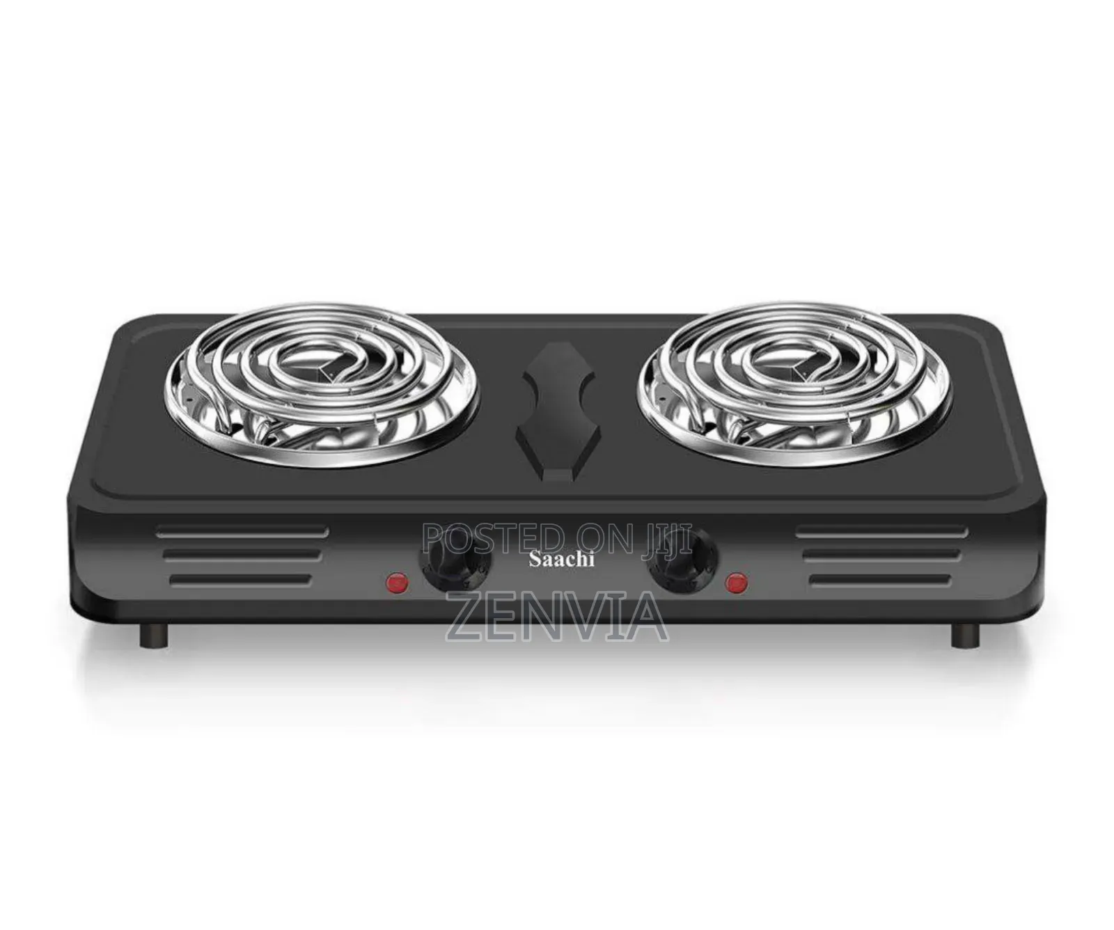 Sacchi Hot Plate-ባለ 2 ምድጃ ስቶቭ