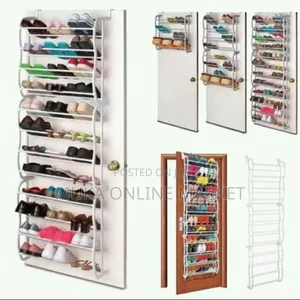 Photo - Shoes Rack Over the Door (ጫማ መደርደሪያ)