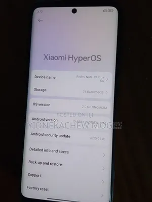 Photo - New Xiaomi Redmi Note 13 Pro+ 256 GB Black