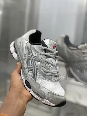 Asics Grey Retro Lifestyle Sneakers