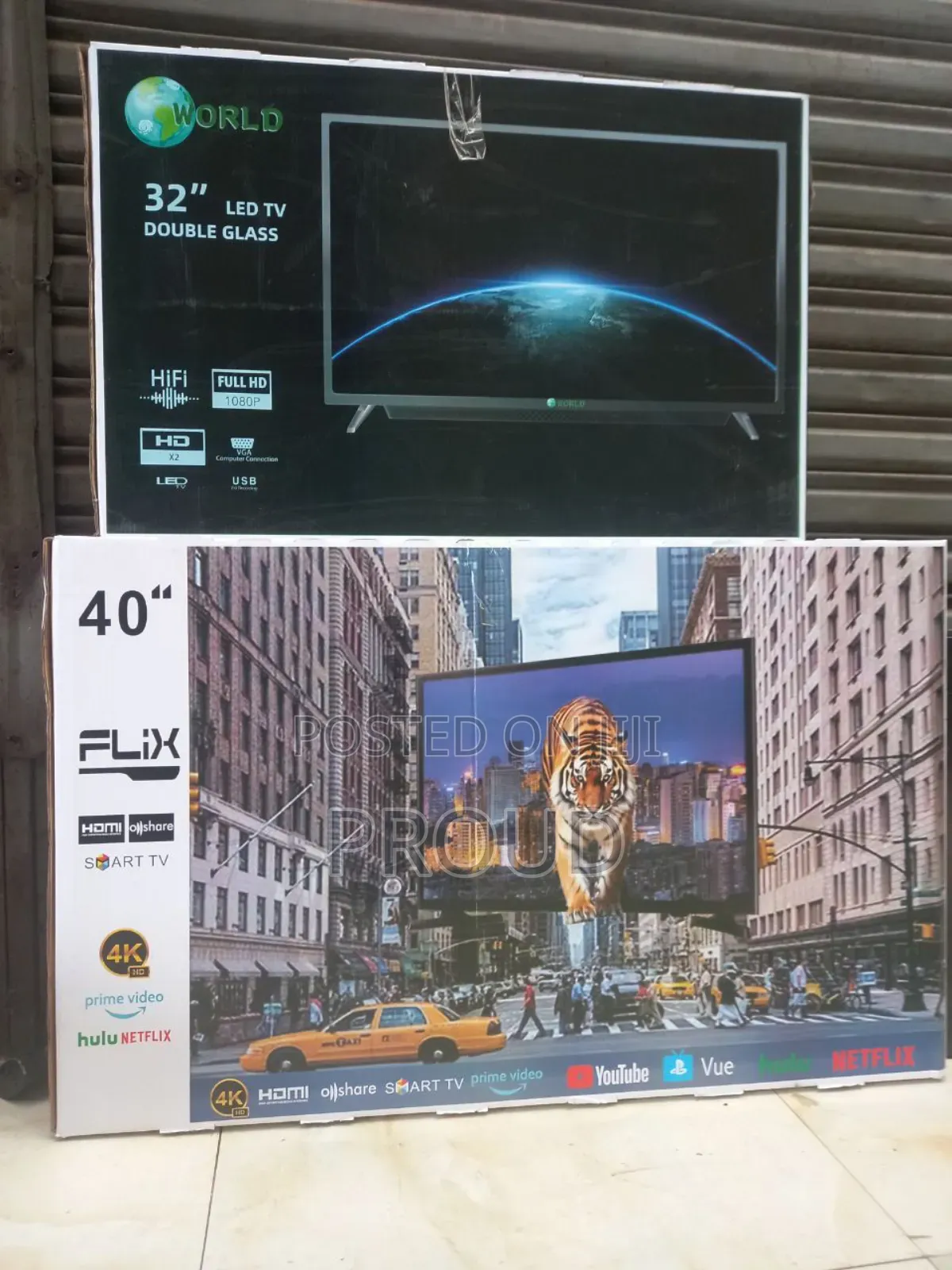 Flix 50 Inch Smart Android Tv