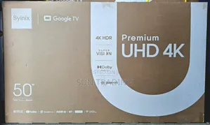 Photo - Syinix 50" Uhd Smart Frameless Television | Google Os