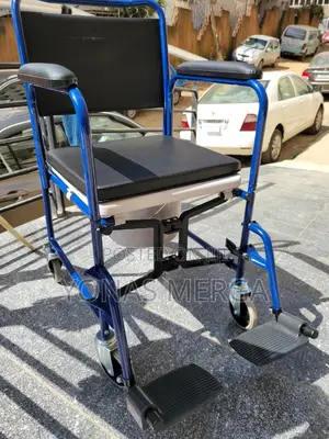 Photo - Toilet Chair囗又commode Transfer Chair Comes With Drop Down Armrests