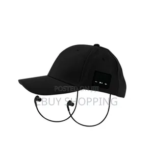 Photo - Porodo Soundtec Sport Cap With Wireless Audio Bluetooth