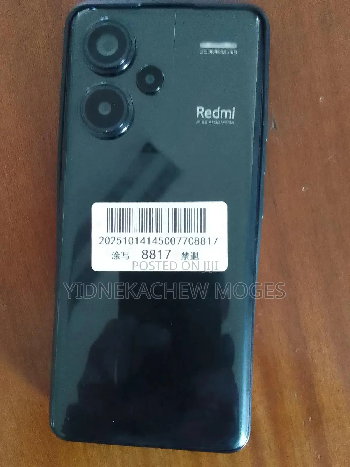 New Xiaomi Redmi Note 13 Pro+ 256 GB Black