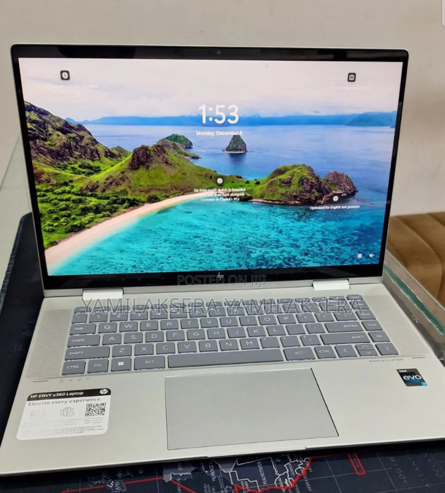 New Laptop HP Envy X360 16GB Intel Core I7 SSD 1T