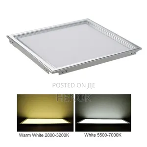 Photo - Recessed Led Panel Light – Round / Square – 6w • 12w • 18w • 24w