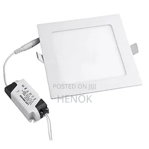 Recessed Led Panel Light – Round / Square – 6w • 12w • 18w • 24w