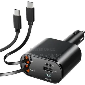 Photo - 4in1 Modern Fast Car Charger