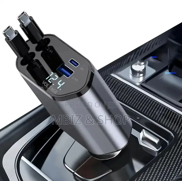 4in1 Modern Fast Car Charger