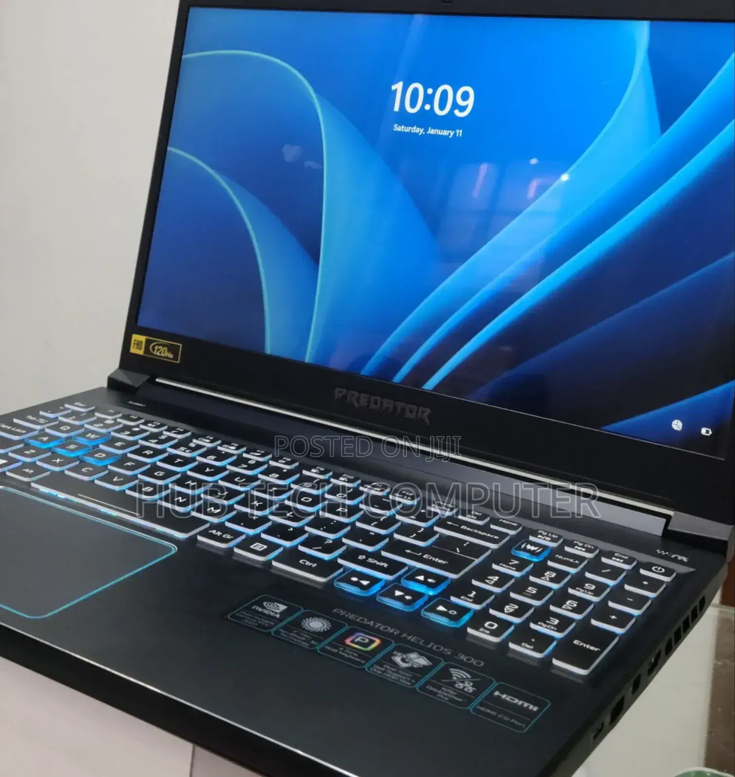 New Laptop Acer Predator Helios 300 16GB Intel Core I7 SSD 1T