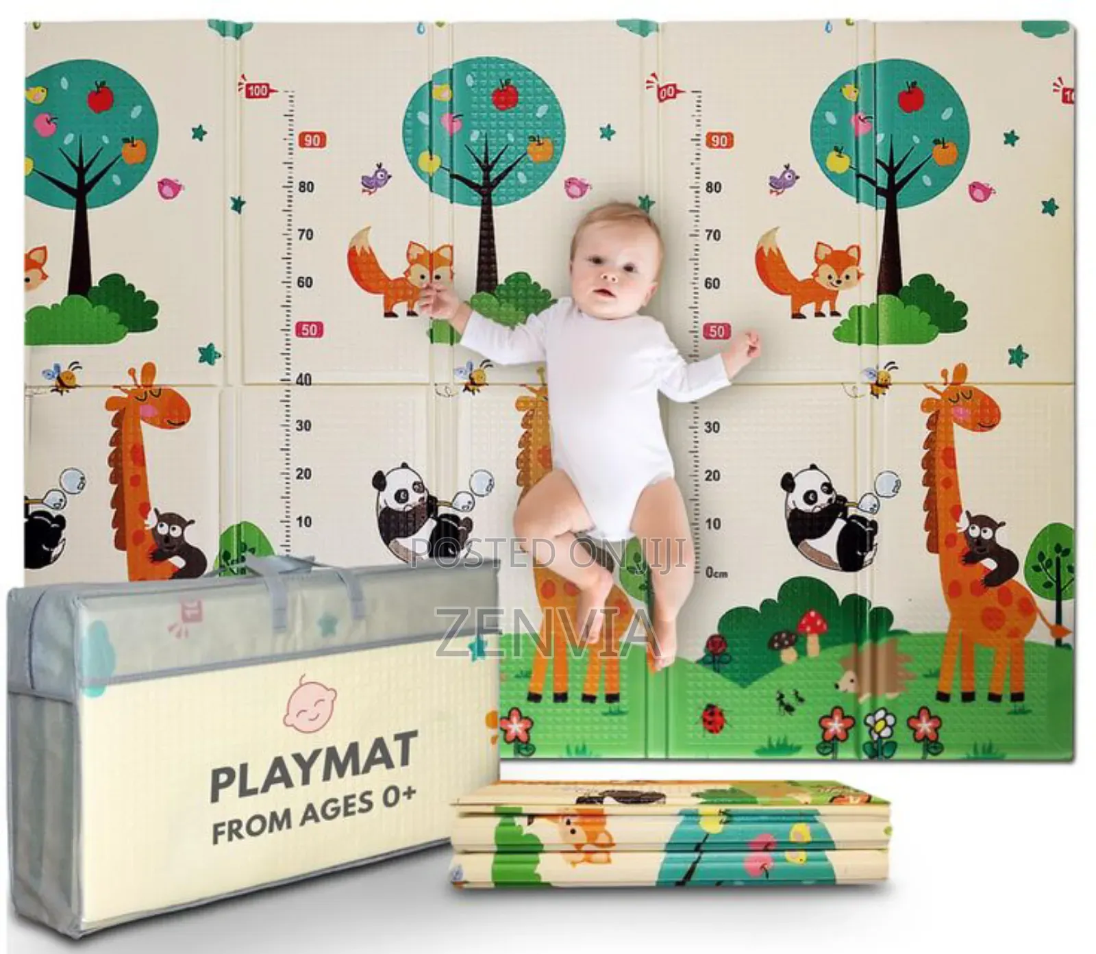 Double-Sided Baby Play Mat