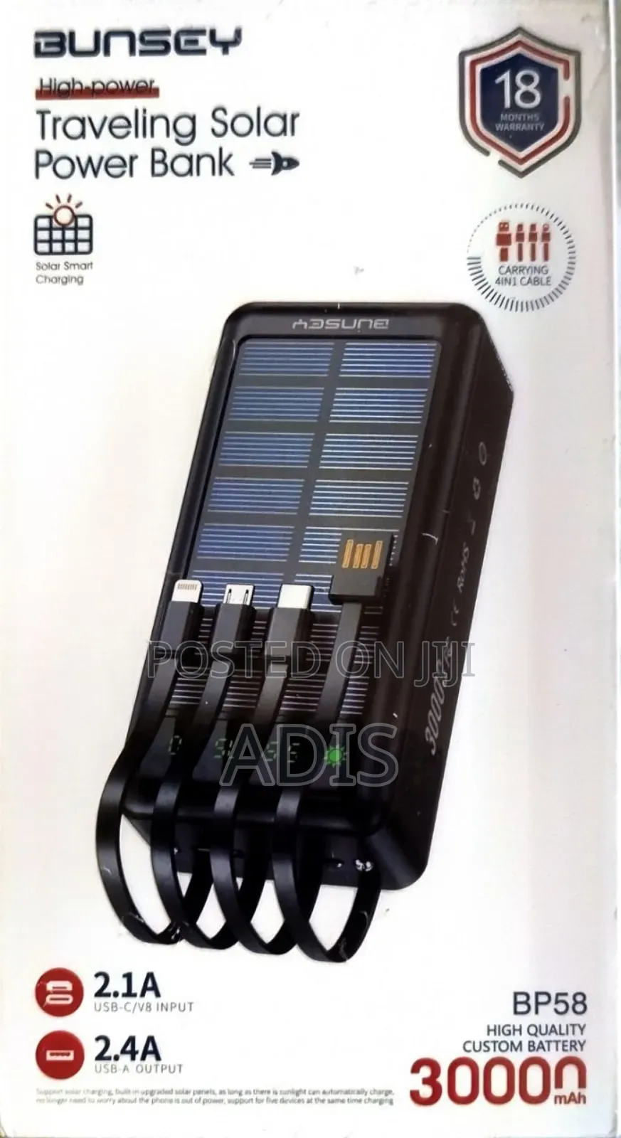 Bunsey 30000mah Power Bank