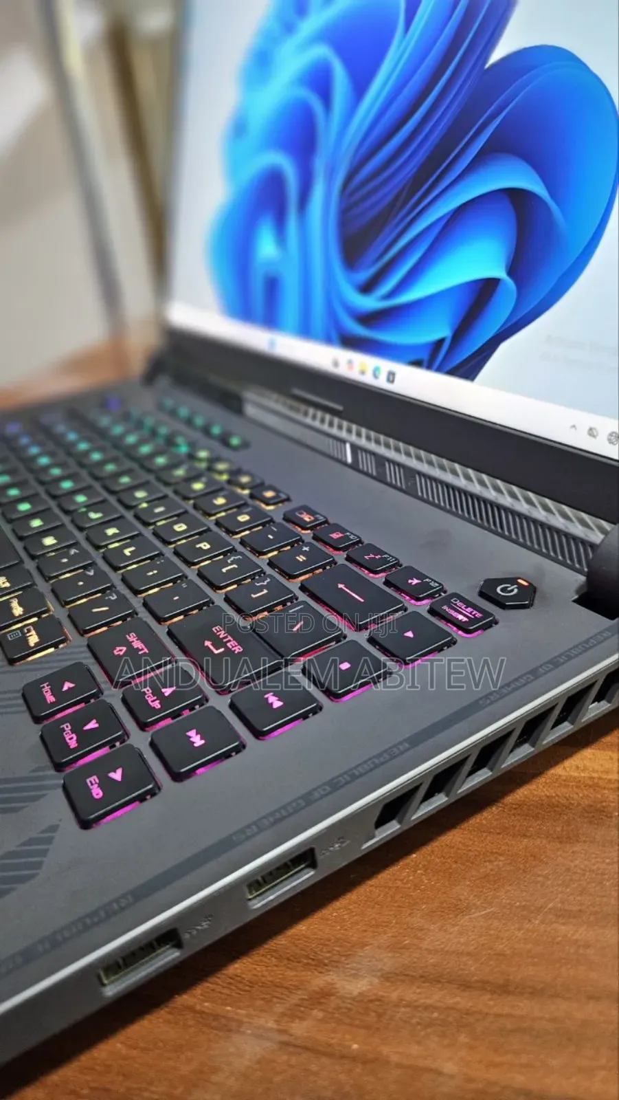 New Laptop Asus ROG Strix G15 16GB Intel Core I9 SSD 1T