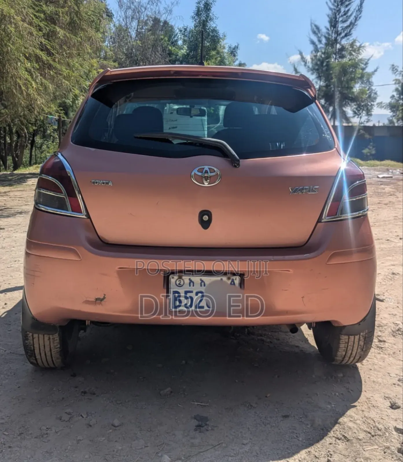 Toyota Yaris Base Hatchback 3dr 2010 Brown