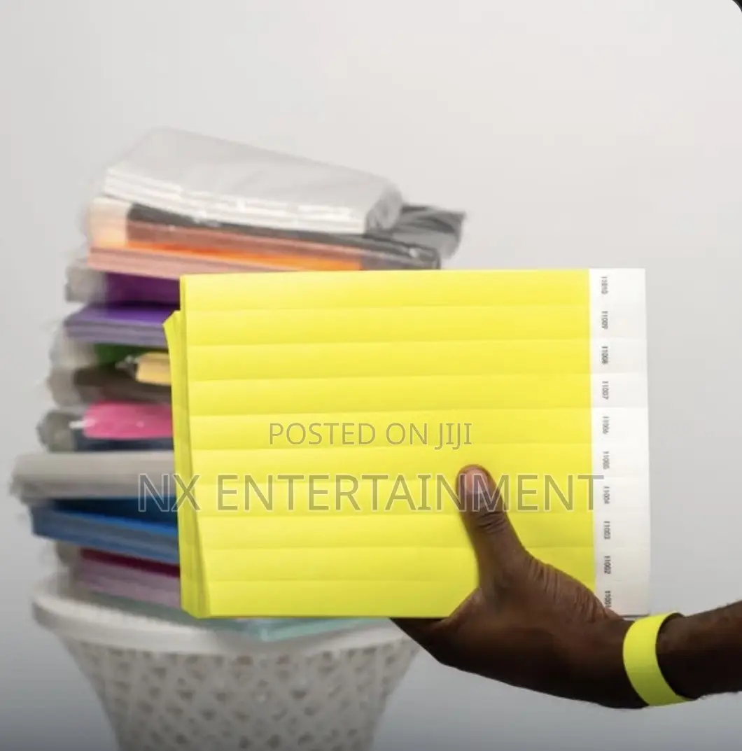 Wristband For Concert Event Entrance Bracelet