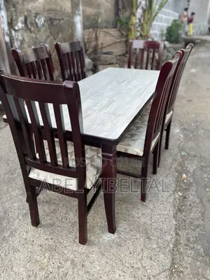 ከዋንዛ እንጨት የተሰራ አይተው ወደው የሚወስዱት ባለ ስድስት መቀመጫ በ55ሺ ብር ያሉበት እናደርሳለን !!