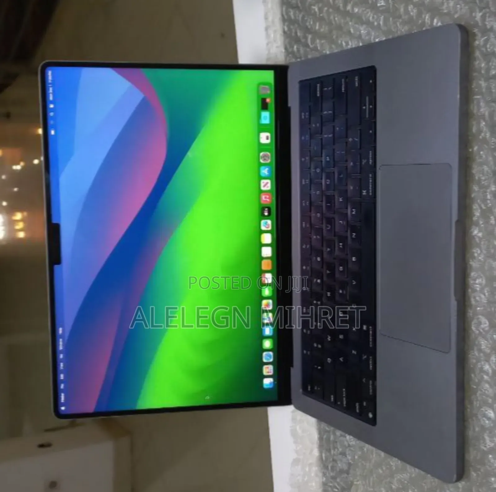 New Laptop Apple MacBook Pro 2021 M1 16GB Apple M1 SSD 512GB