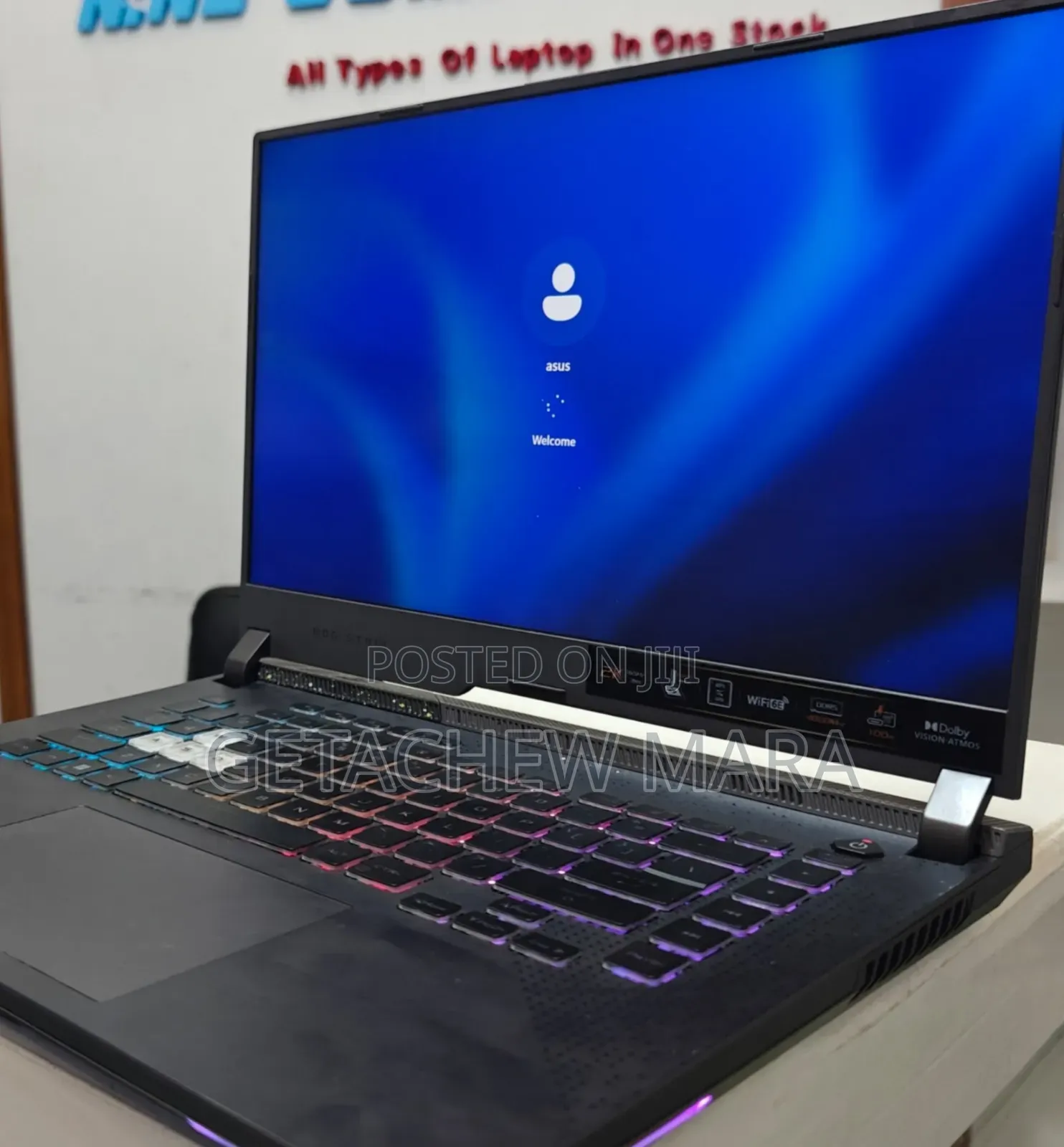 New Laptop Asus ROG Strix G15 16GB AMD Ryzen 7 SSD 512GB