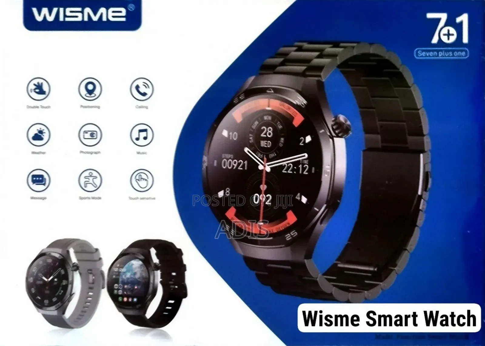 Wisme 7 in 1 Smart Watch