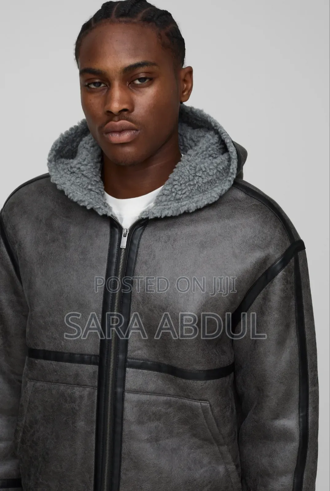 Boohooman Brand Fur Jacket Available for Pre-Order All Sizes