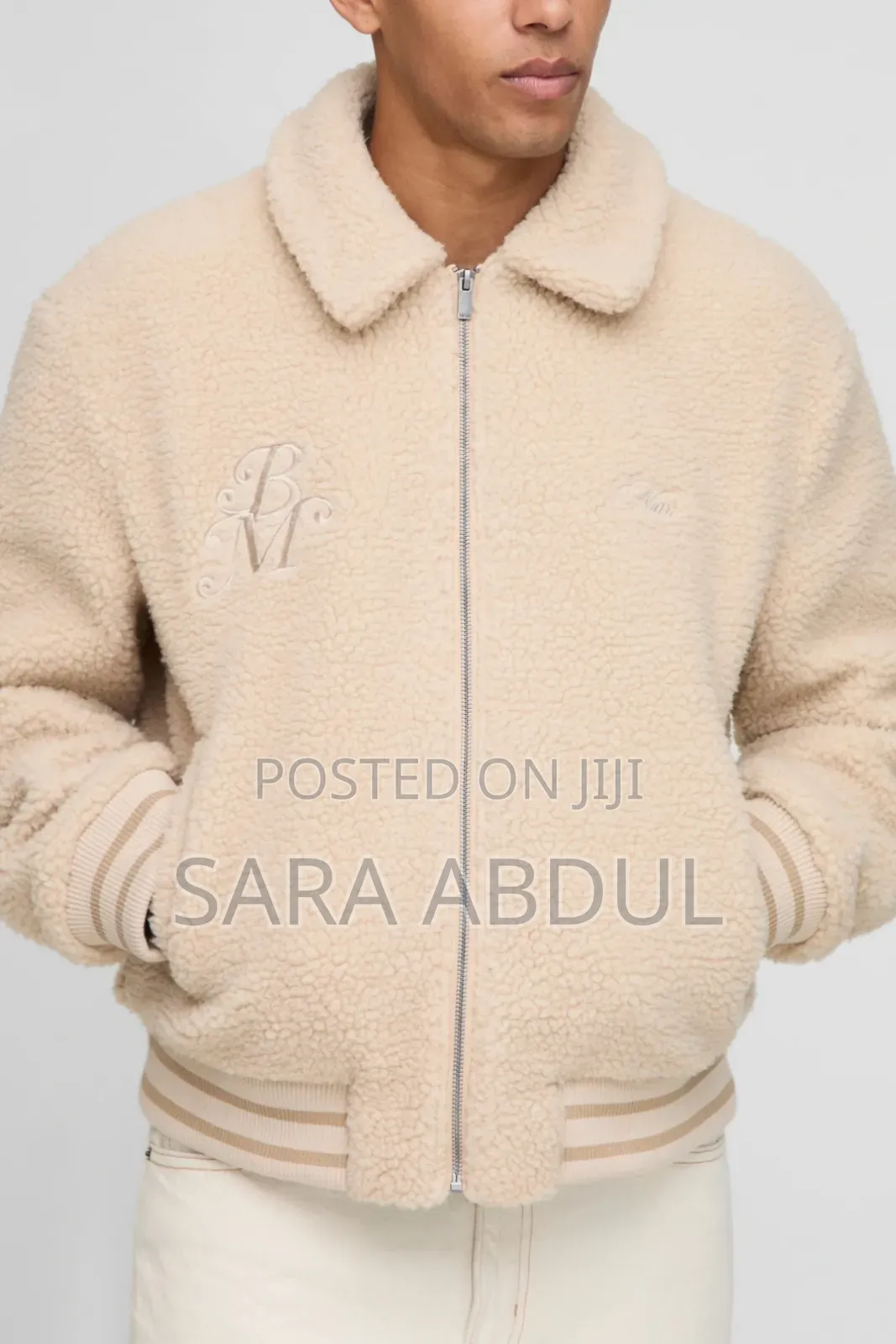 Boohooman Brand Fur Bomber Jacket Available for Pre-Order All Sizes