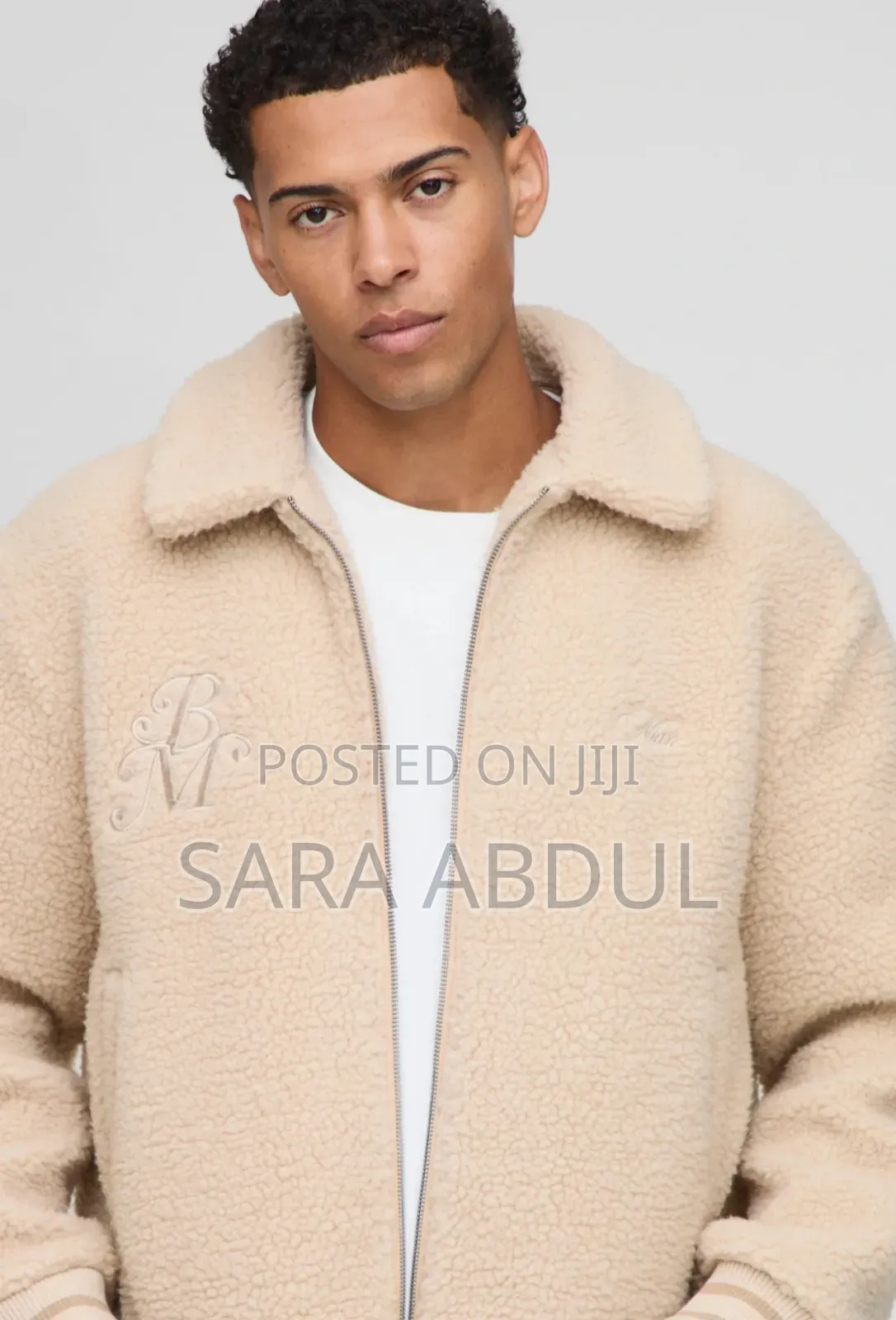 Boohooman Brand Fur Bomber Jacket Available for Pre-Order All Sizes