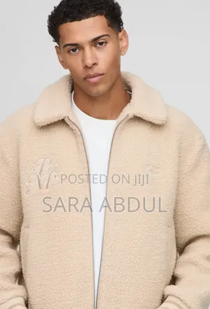 Boohooman Brand Fur Bomber Jacket Available for Pre-Order All Sizes