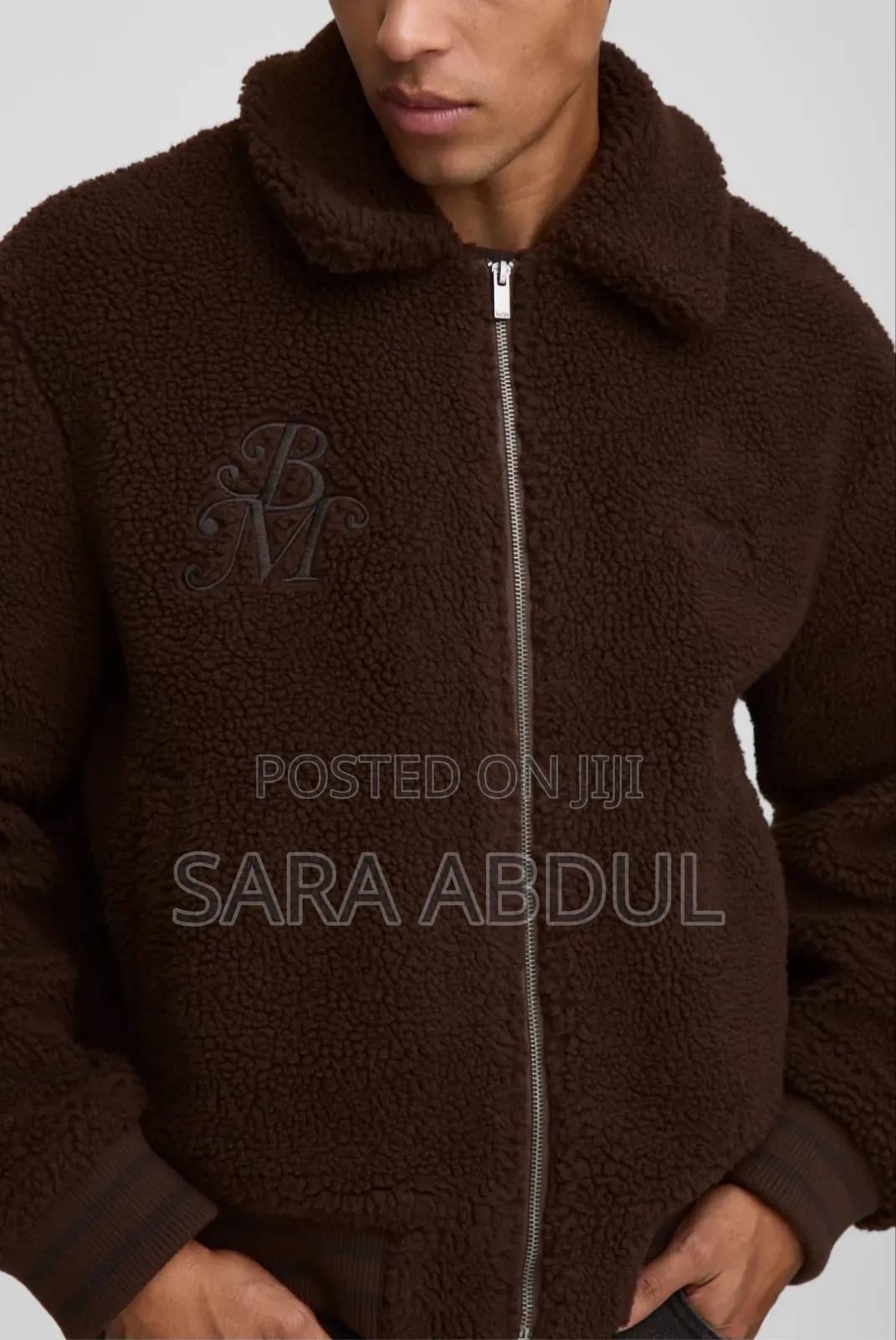 Boohooman Brand Fur Bomber Jacket Available for Pre-Order All Sizes