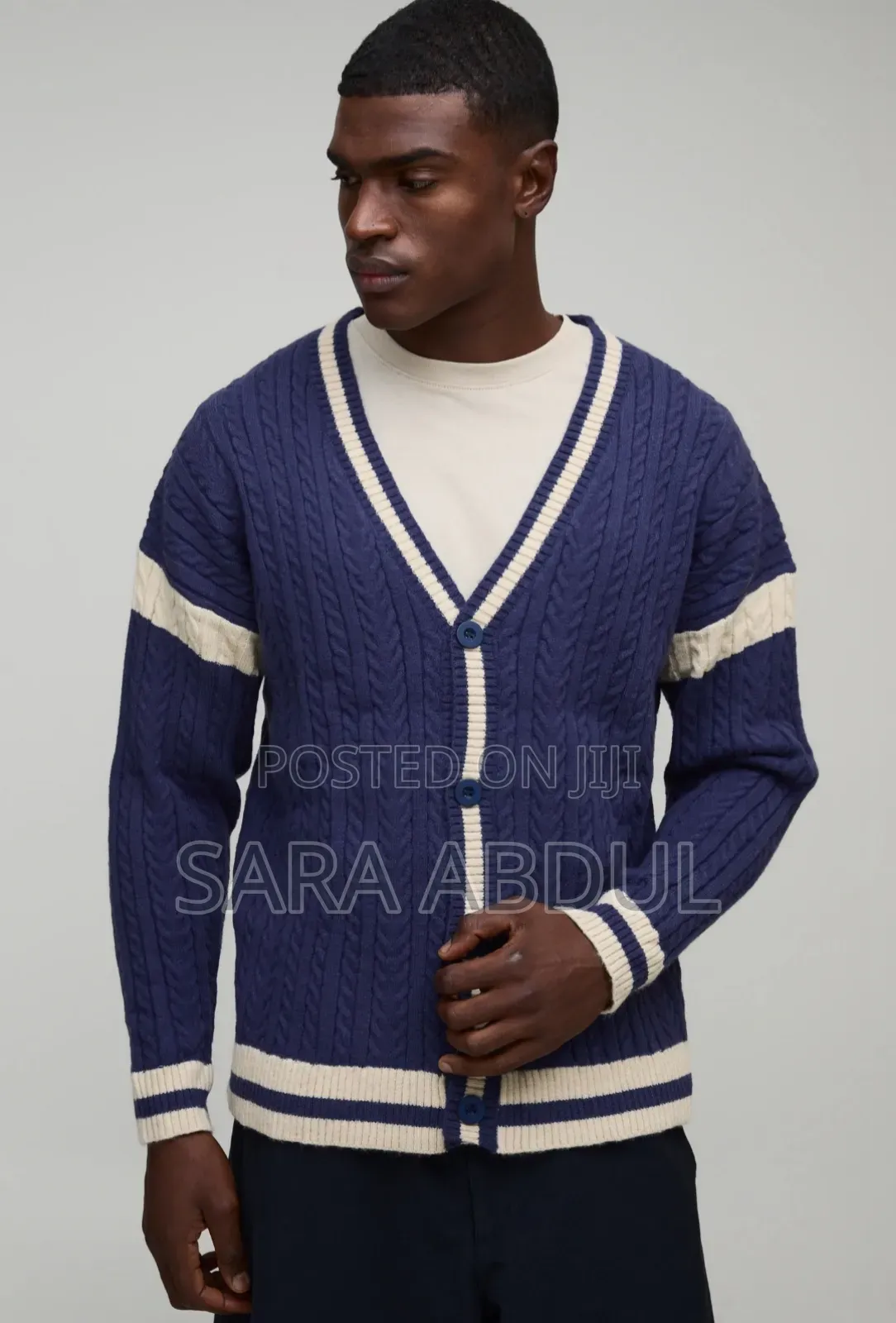 Boohooman Brand Men's Cardigan Available for Pre-Order