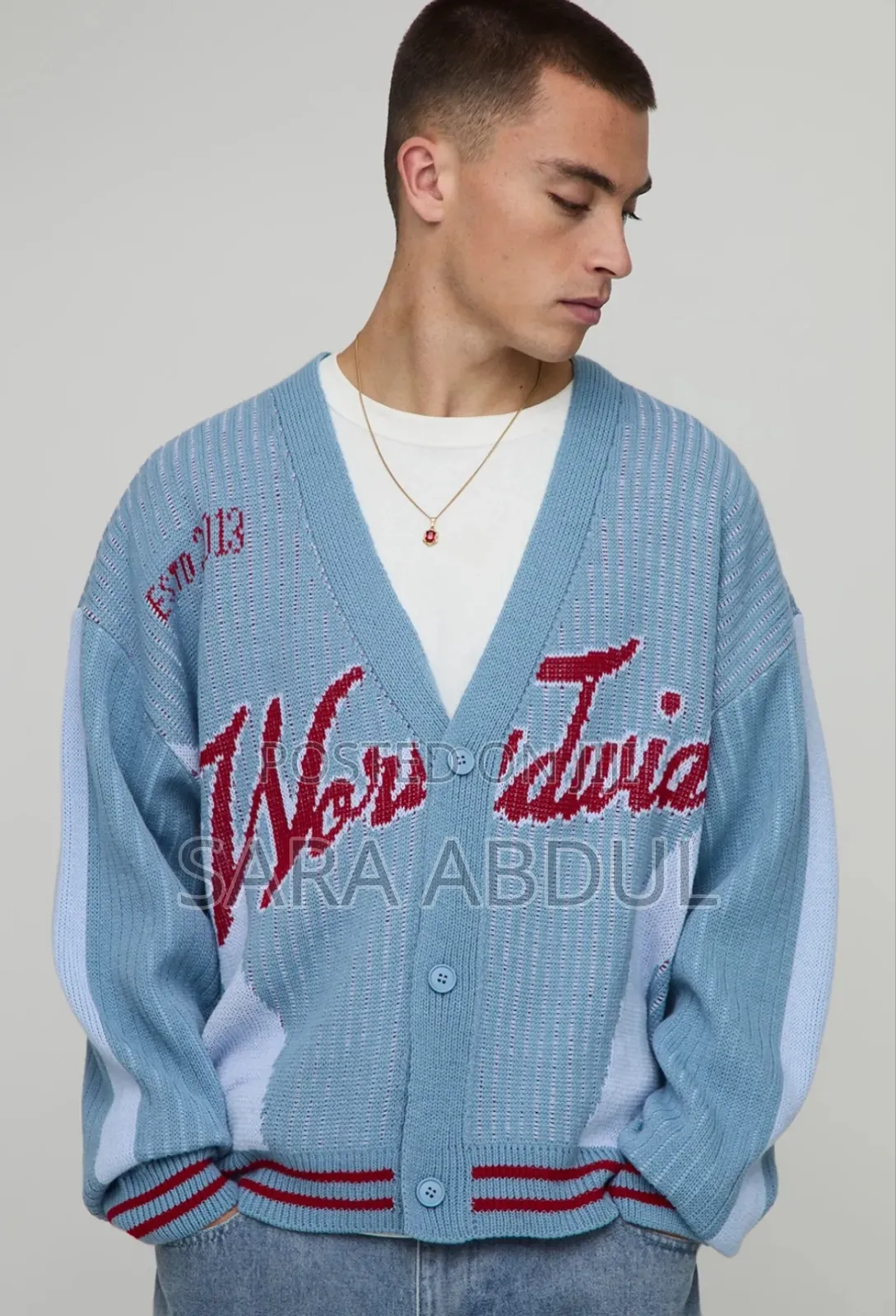 Boohooman Brand Men's Cardigan Available for Pre-Order