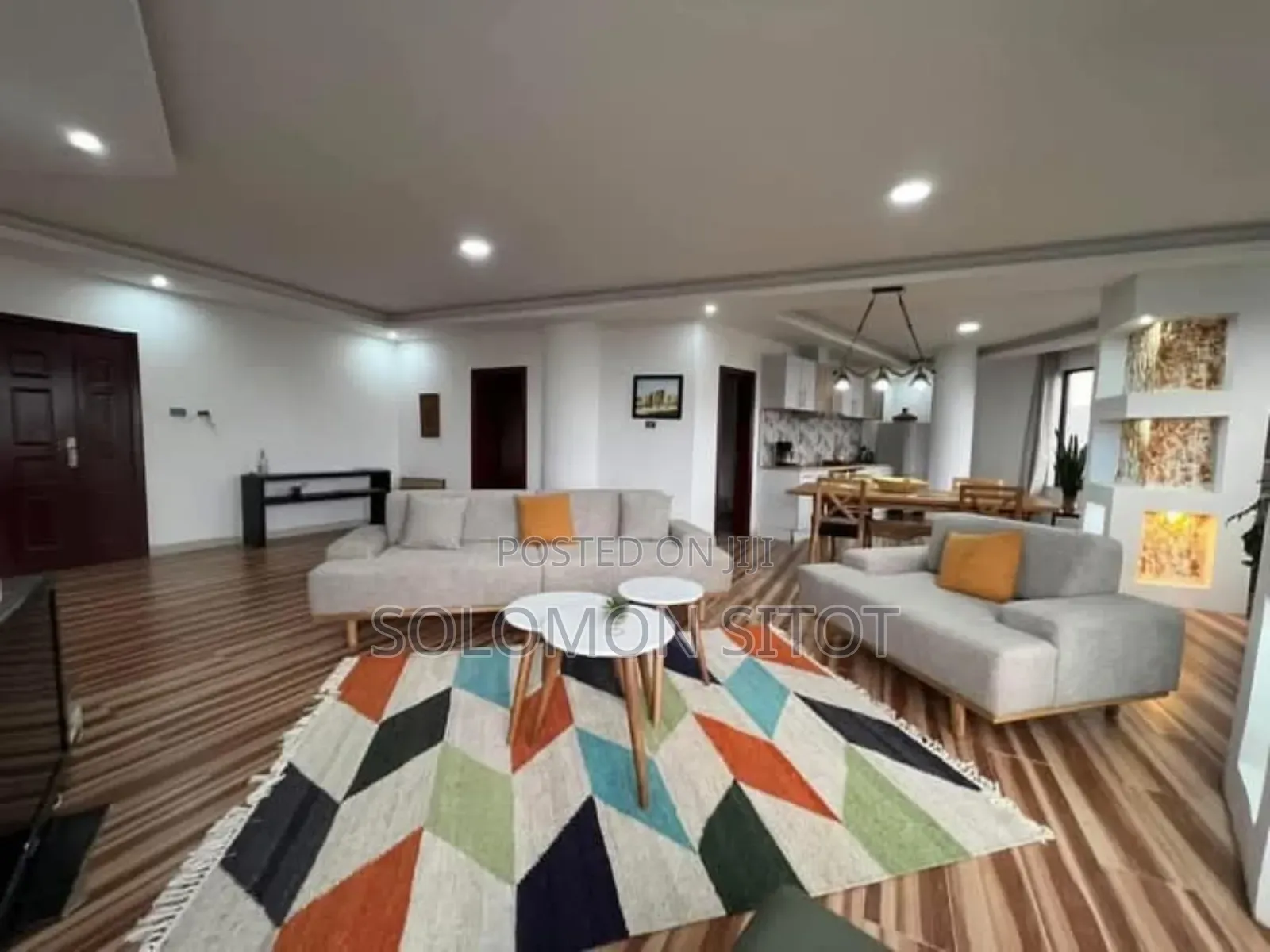 Furnished 3bdrm Apartment in Three Bedrooms, Arada for rent