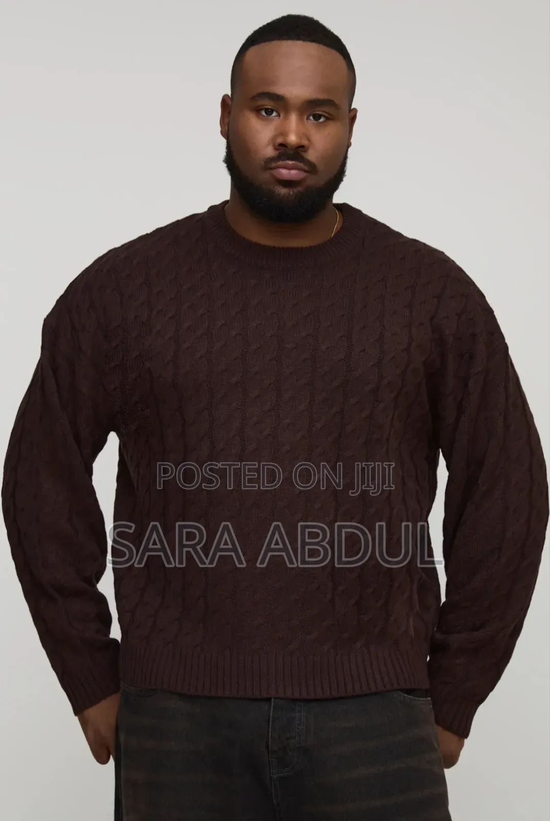 Boohooman Brand Plus Size Men's Jumpers Pre-Order All Sizes