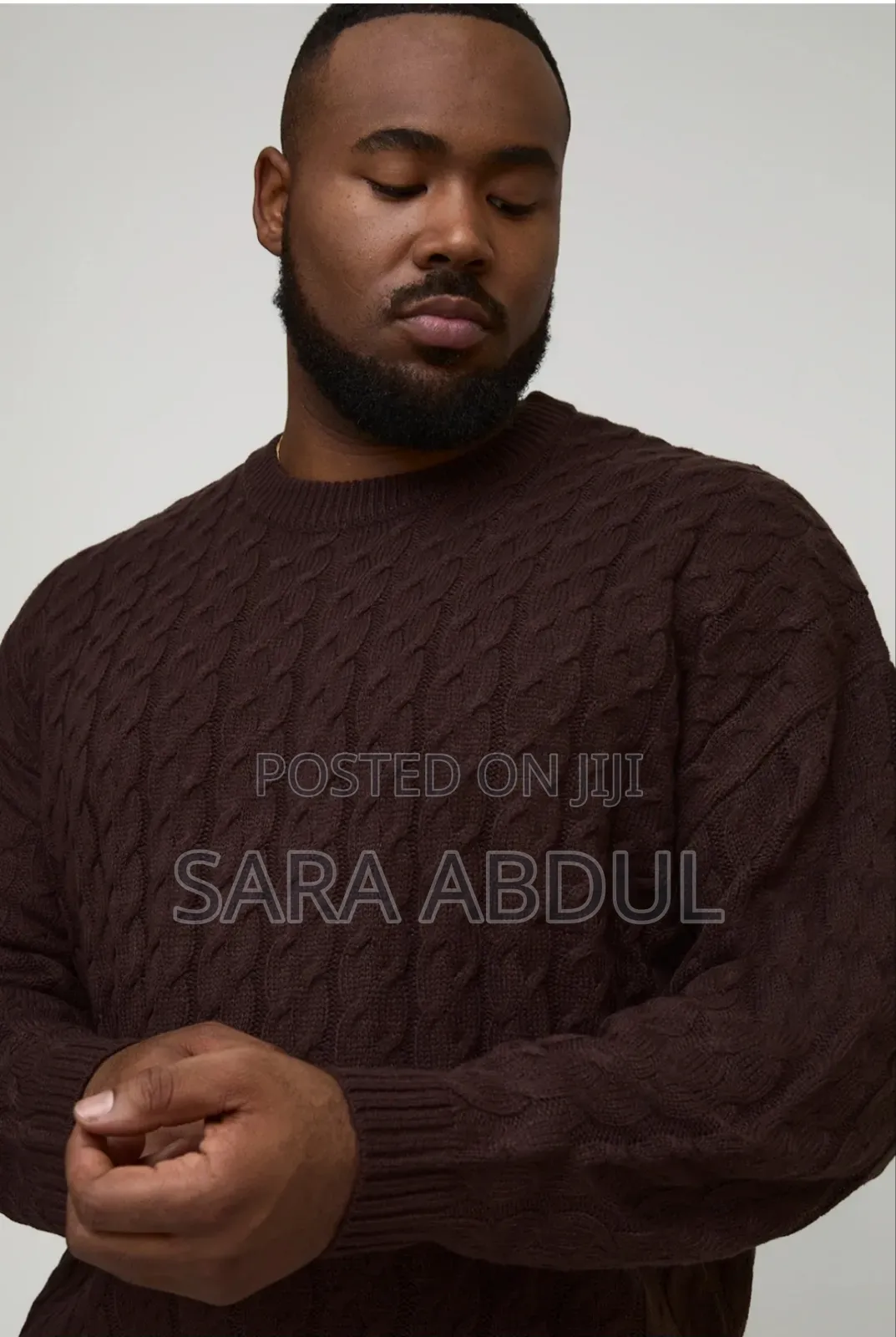 Boohooman Brand Plus Size Men's Jumpers Pre-Order All Sizes