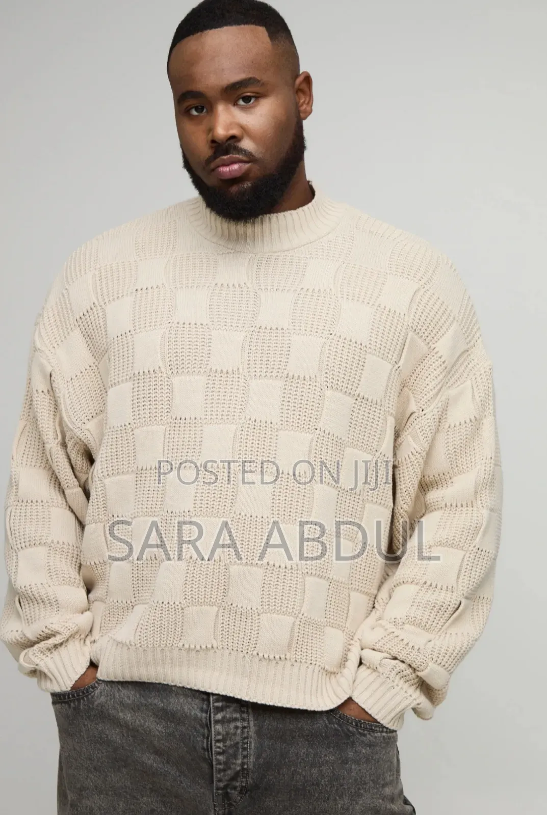 Boohooman Brand Plus Size Men's Jumpers Pre-Order All Sizes