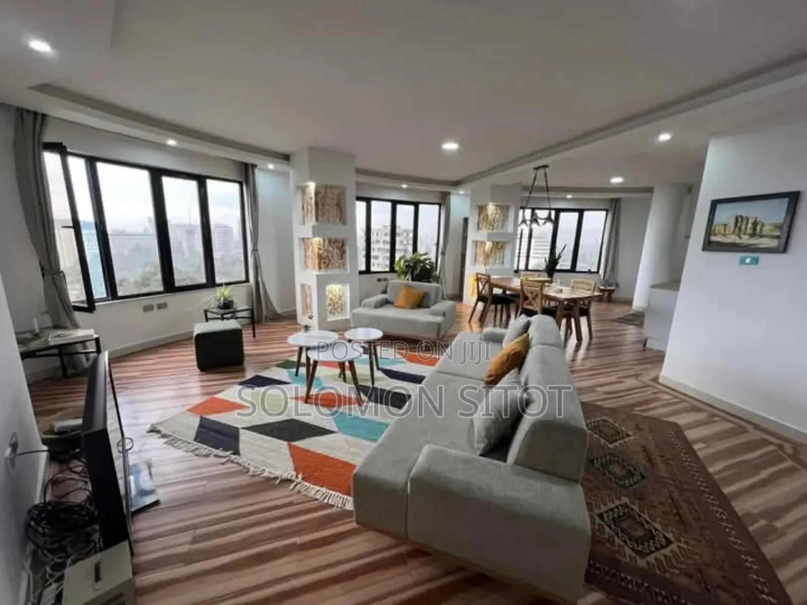 Furnished 3bdrm Apartment in Three Bedrooms, Arada for rent