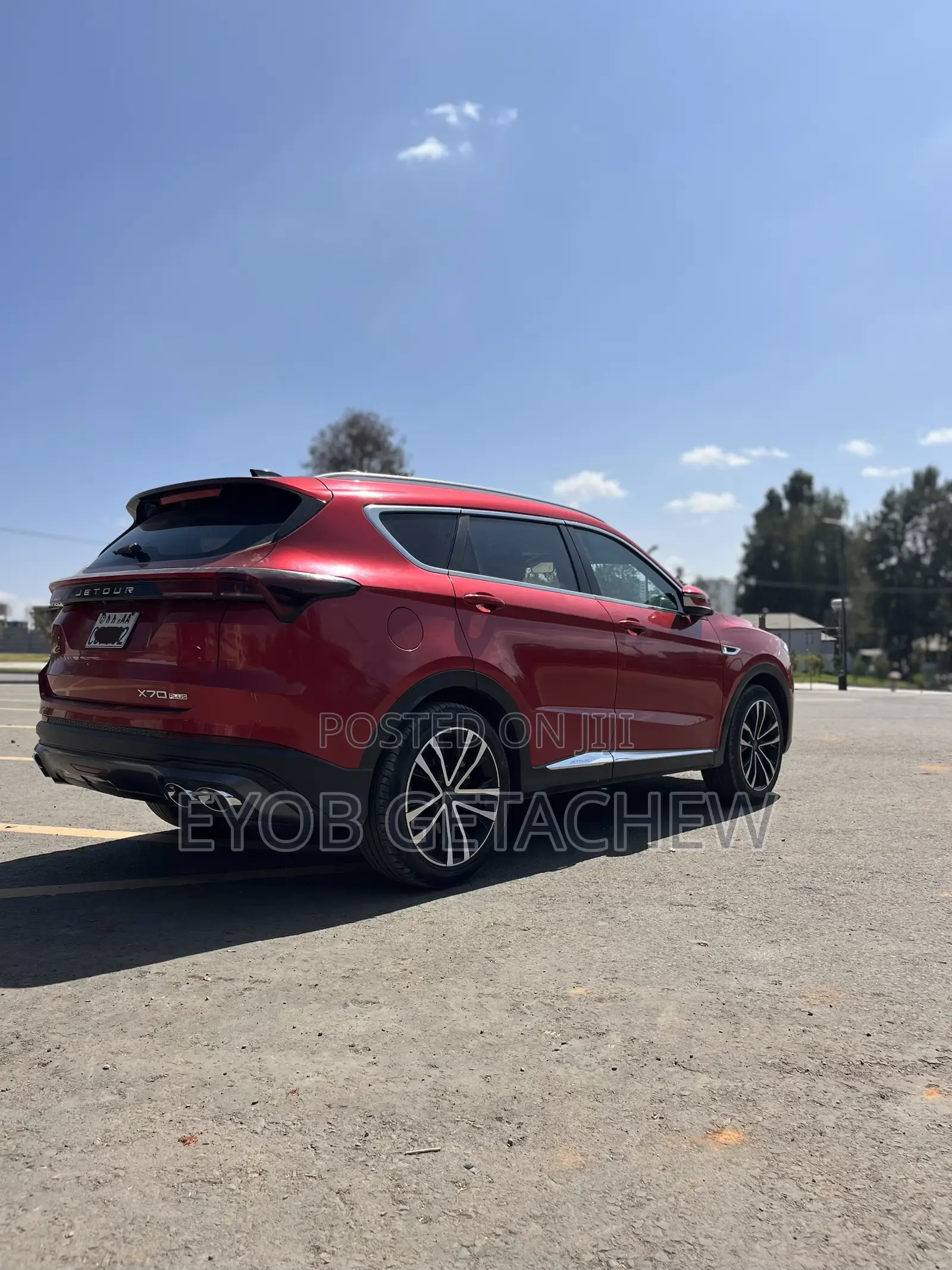 Jetour X70 Plus 2023 Red