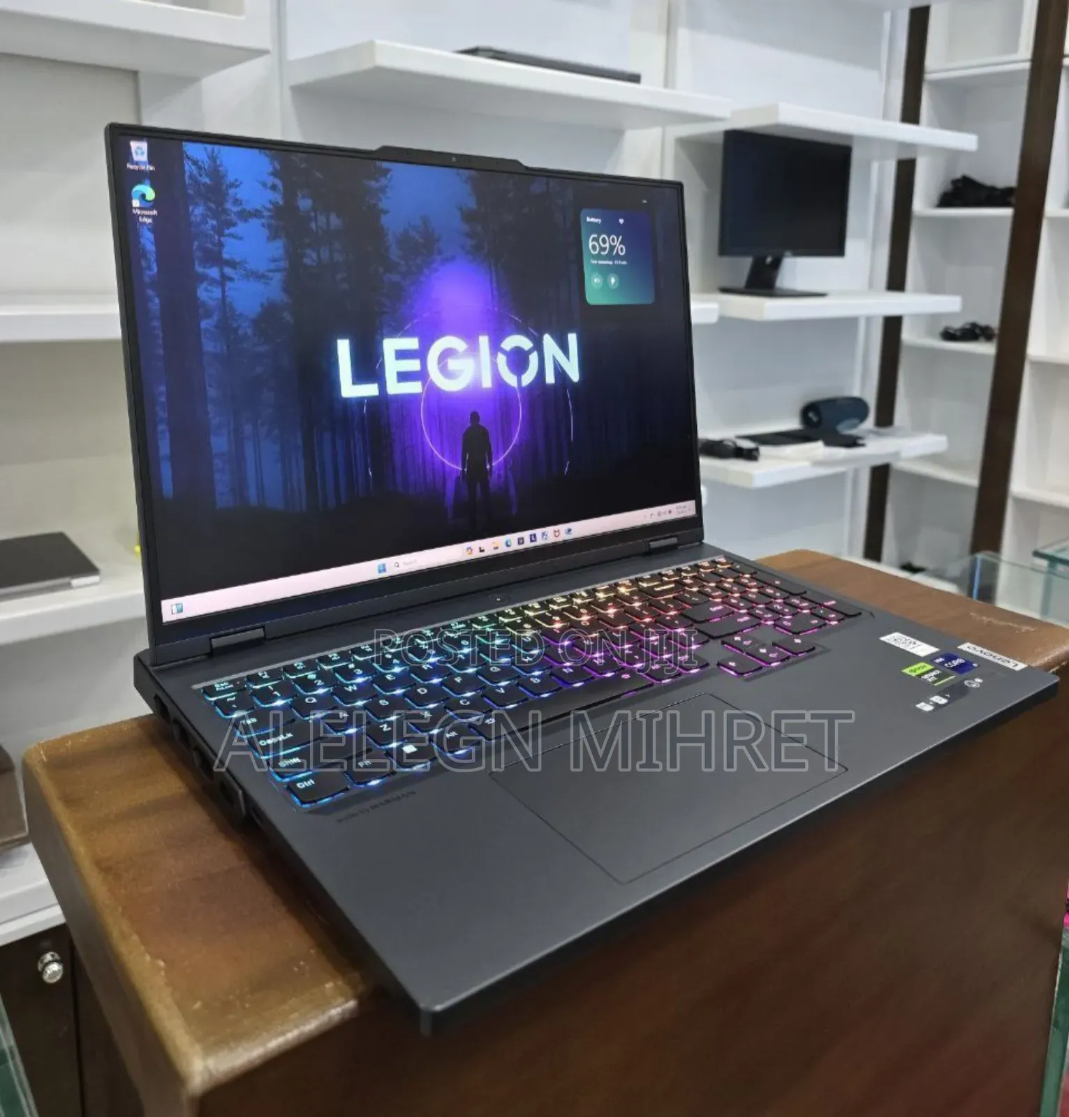 New Laptop Lenovo Legion 7 64GB Intel Core I9 SSD 4T