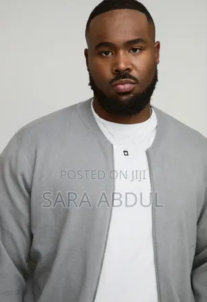 Boohooman Brand Plus Size Men's Bomber Jacket Pre-Order