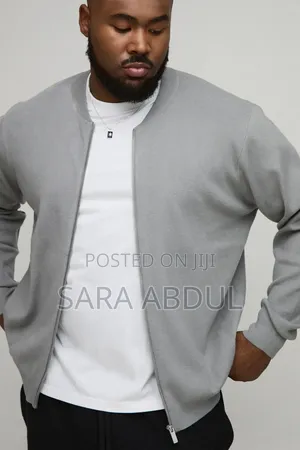 Boohooman Brand Plus Size Men's Bomber Jacket Pre-Order